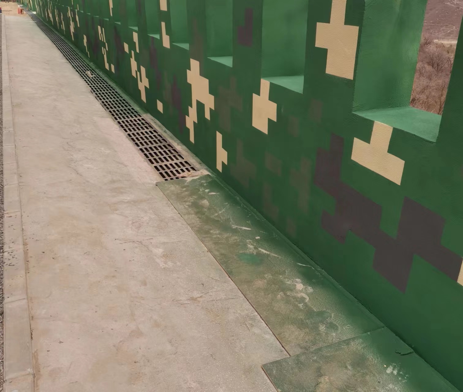 德州围墙迷彩喷涂,数迷彩漆